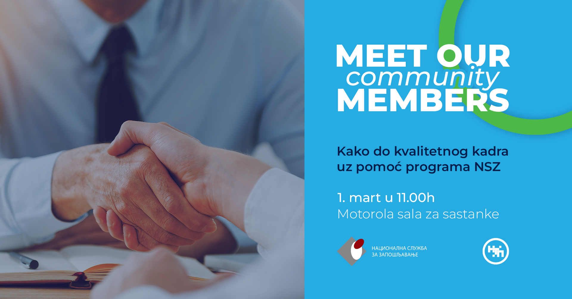 Meet our Community Members: Како до квалитетног кадра уз помоћ програма НСЗ