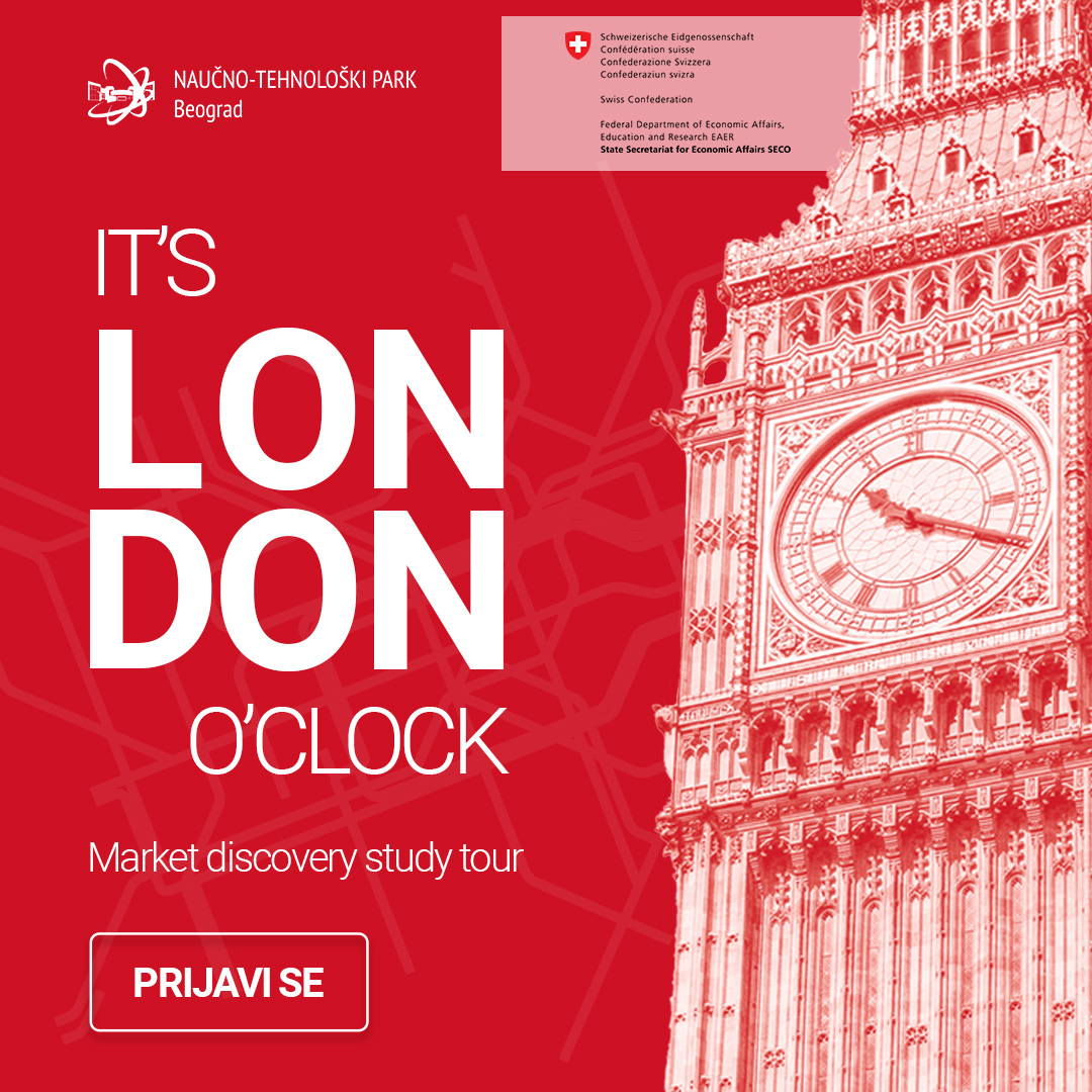London O’Clock – Позив стартапима за студијско путовање и учешће на London Tech Week