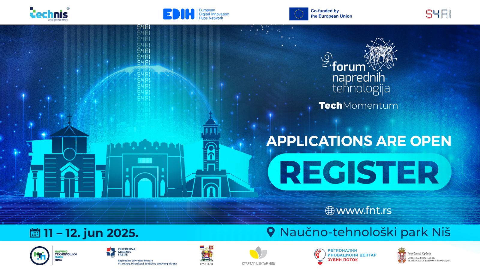Oтворене пријаве за 9. Форум напредних технологија – TechMomentum