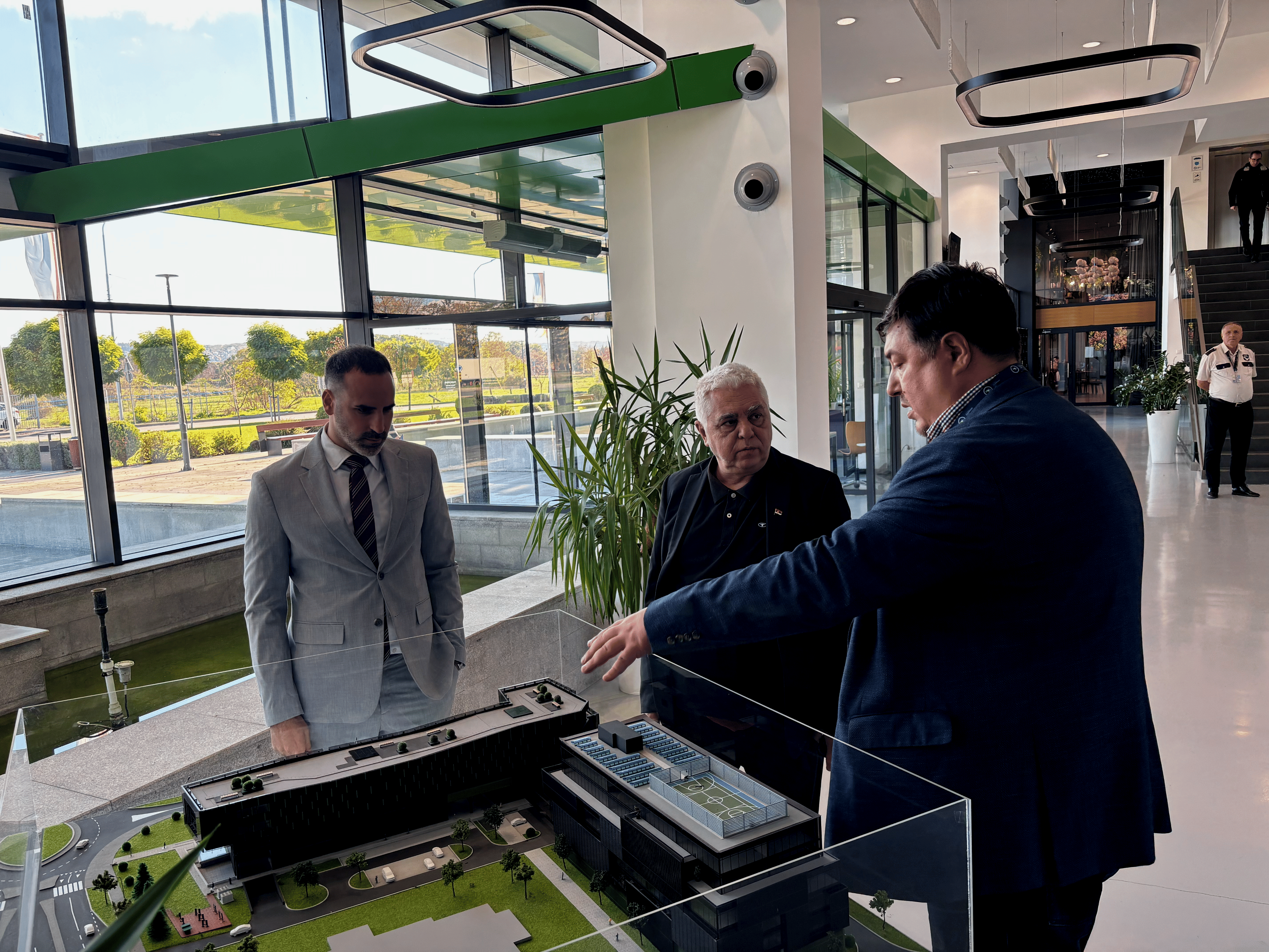 The Minister of Telecommunications and Information visited the STP Niš