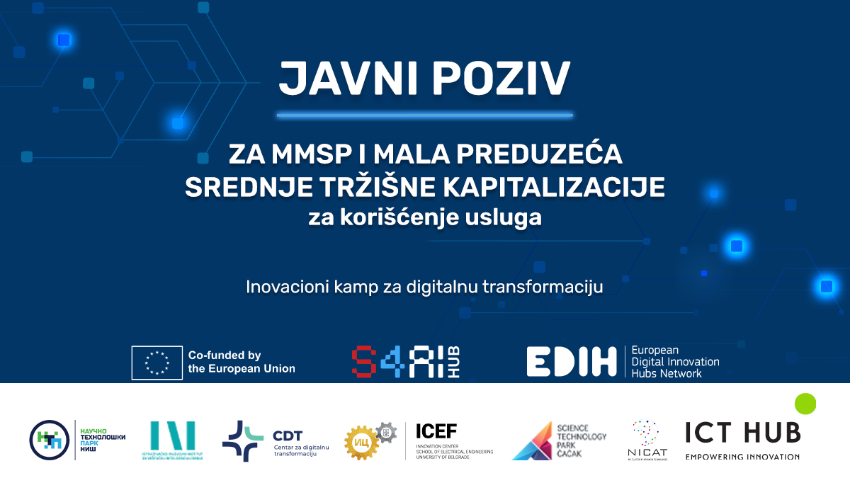 S4AI Hub отворио Јавни позив за подршку ММСП