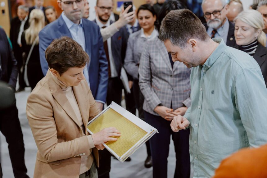 У оквиру посете, председница Владе Републике Србије Ана Брнабић, најавила изградњу нове зграде Научно-технолошког парка Ниш