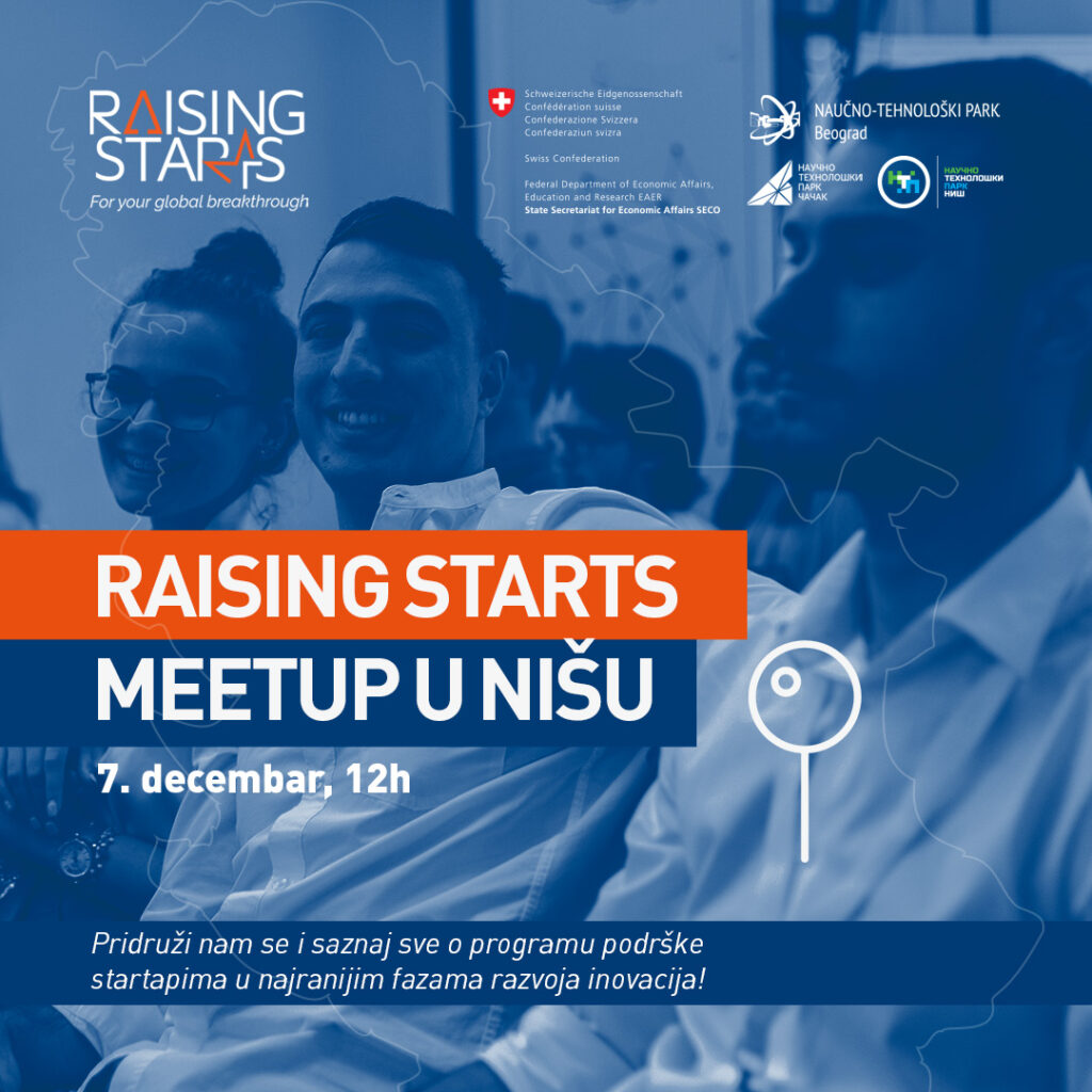Raising Starts Meetup in STP Ni&scaron;