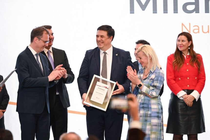 Director of STP Ni&scaron; &ndash; Recipient of NALED&rsquo;s Special Award for 2023
