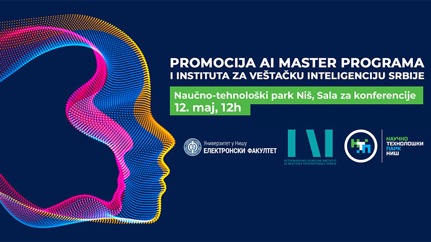 Promotion of the Institute for Artificial Intelligence and the new AI master course at the Faculty of Electrical Engineering and the Faculty of Science and Mathematics in Ni&scaron;