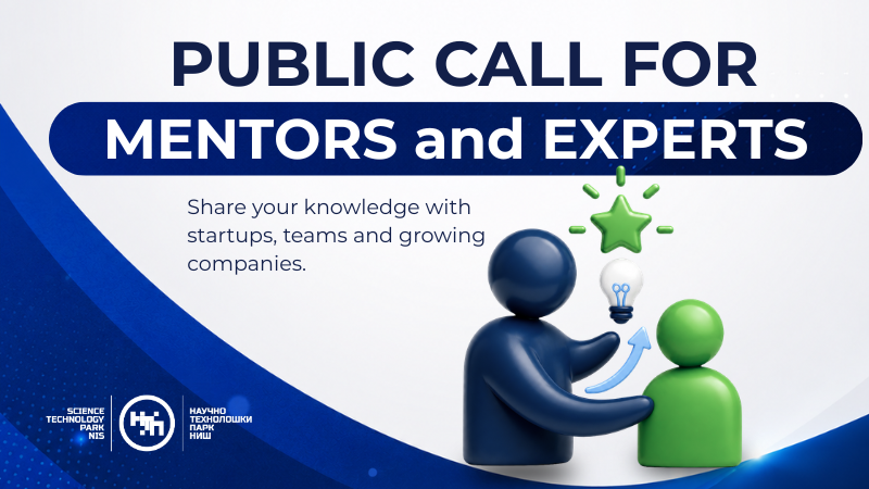 STP Ni&scaron; Opens Public Call for Mentors and Experts
